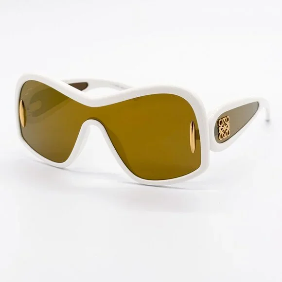 NEW LOEWE SUNGLASSES LW40131I 25G WHITE UNISEX EYEWEAR LOEWE display picture 1